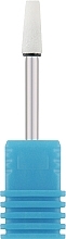 Парфумерія, косметика Фреза корундова "Усічений конус подовжений", діаметр 4.3 мм, 45-35, біла - Nail Drill