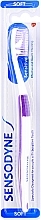 Зубная щетка мягкая RF1446, фиолетовая - Sensodyne Sensitive Toothbrush — фото N1