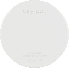 Рассыпчатая матирующая пудра, мятная - Missha Airy Pot Powder — фото N1