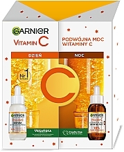 Парфумерія, косметика Набір для догляду за обличчям - Garnier Skin Naturals Vitamin C (ser/2x30ml)