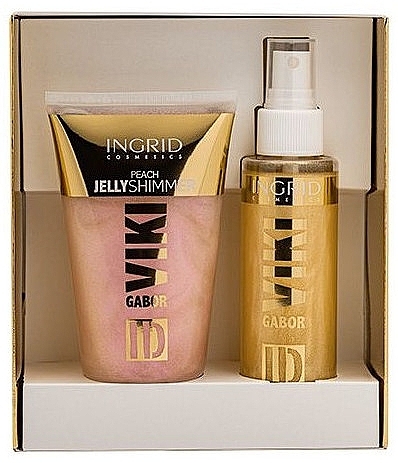 Набор - Ingrid Cosmetics x Viki Gabor ID Golden Set 4 (b/lot/150ml + b/mist/125ml) — фото N1