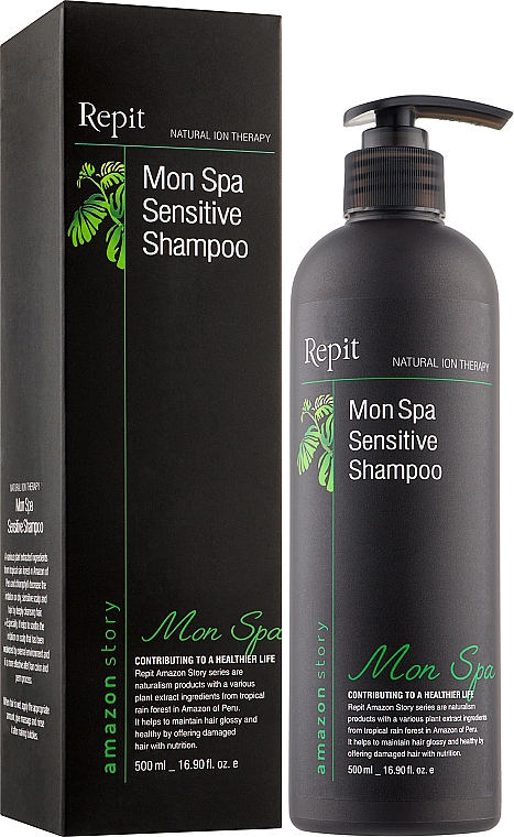 Шампунь для чувствительной кожи головы - Repit Amazon Story MonSpa Sensetive Shampoo — фото N4