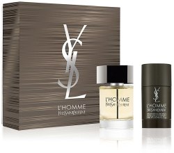 Парфумерія, косметика Yves Saint Laurent l homme - Набір (edt/100ml + deo/75ml)