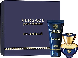 Парфумерія, косметика Versace Pour Femme Dylan Blue - Набір (edp/30ml + b/l/50ml)