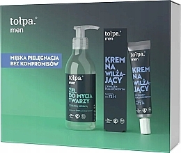 Духи, Парфюмерия, косметика Набор - Tolpa Men (f/gel/195ml + f/cr/40ml)