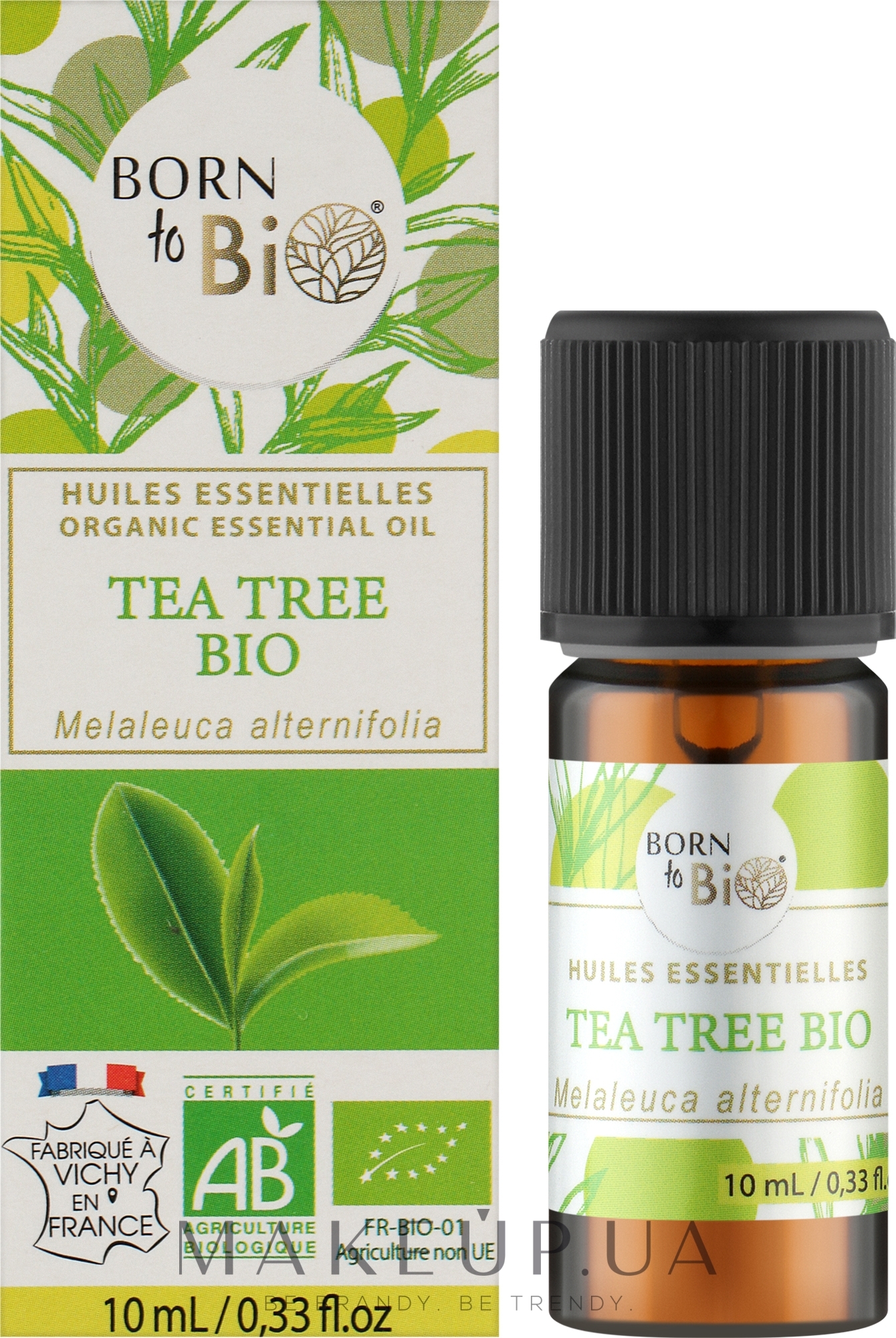 Органическое эфирное масло "Чайное дерево" - Born to Bio Aromatherapie — фото 10ml