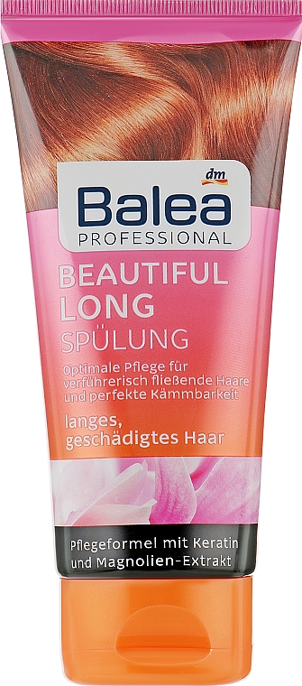 Бальзам-ополіскувач для волосся - Balea  Beautiful Long Conditioner Balm