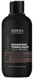 Питательный тонирующий бальзам для волос - Sedera Professional My Color Nourishing Toning Balm — фото Cold Brown