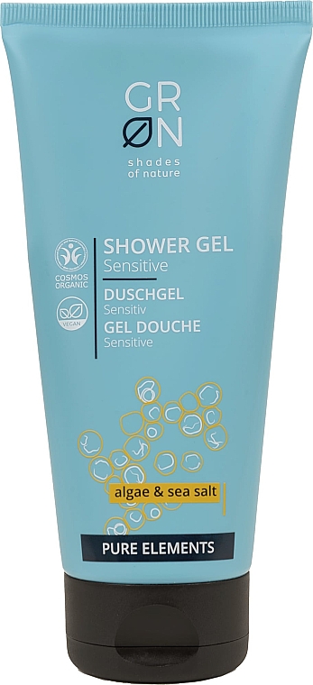 Гель для душа с водорослями и морской солью - GRN Alga & Sea Salt Shower Gel — фото N1