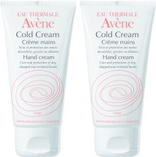 Духи, Парфюмерия, косметика Набор "Колд-крем для рук" - Avene Peaux Seches Cold Cream Hand Cream (cr/75ml + cr/75ml)