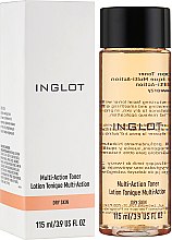 Парфумерія, косметика Тонік для сухої шкіри обличчя - Inglot Multi-Action Toner Dry Skin