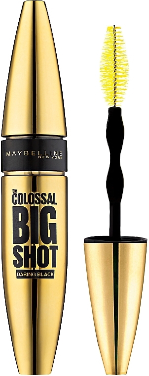 Тушь для ресниц дерзко-черная - Maybelline New York The Colossal Big Shot Daring Black Mascara 