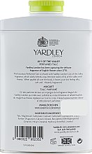 Парфумований тальк - Yardley Lily Of The Valle Perfumed Talc — фото N4