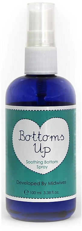 Спрей заспокійливий для тіла - Natural Birthing Company Bottoms Up Soothing Bottom Spray — фото N1