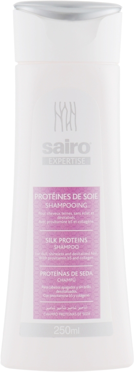 Шампунь для волосся "Шовк протеїновий" - Sairo Expertise Silk Proteins Shampoo