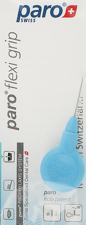 Міжзубна щітка 3.8 мм (48 шт.) - Paro Swiss Flexi-Grip — фото N1