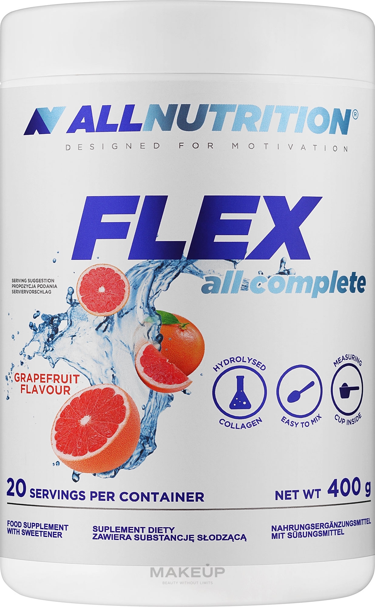 Комплекс для суставов и связок "Грейпфрут" - AllNutrition Flex All Complete Grejpfrut — фото 400g