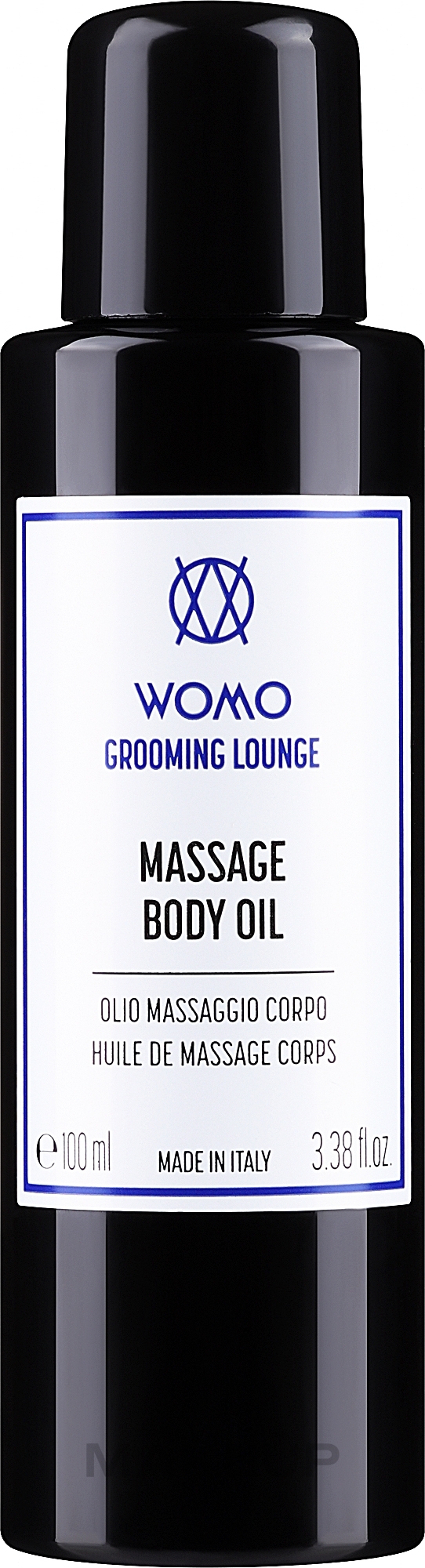Массажное масло для тела - Womo Grooming Lounge Massage Body Oil — фото 100ml