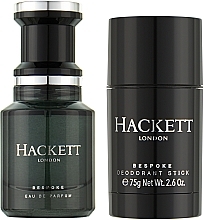 Hackett London Bespoke - Набір (edp/50ml + deo/75g) — фото N2