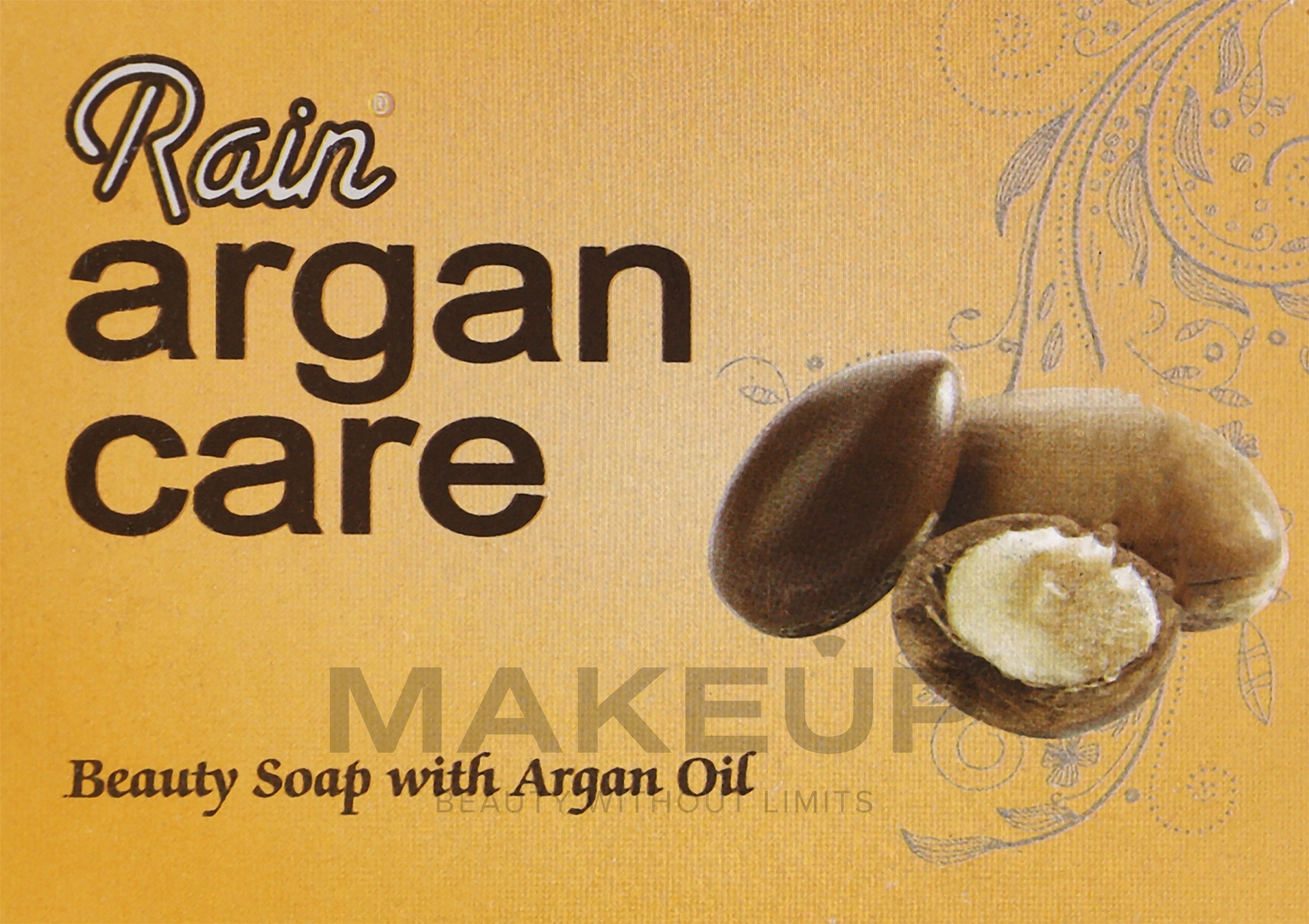 Натуральне косметичне мило з аргановою олією - Rain Beauty Soap with Argan Oil — фото 100g
