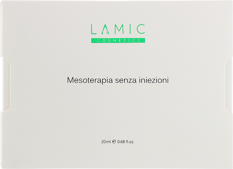 Безиньекционная мезотерапия "Mesoterapia Senza Iniezioni" - Lamic Cosmetici