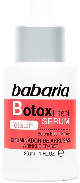 Лифтинг-сыворотка для лица - Babaria Botox Effect Total Lift Serum — фото N1