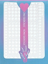 Парфумерія, косметика Дизайнерські наклейки для нігтів "Foil 0073" - StickersSpace 