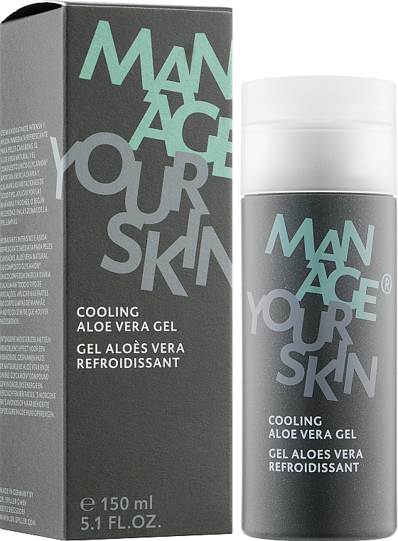 Освежающий гель "Алоэ вера" - Manage Your Skin Cooling Aloe Vera Gel — фото N2