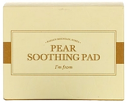 Заспокійливі подушечки для обличчя - I'm from Pear Soothing Pad — фото N1