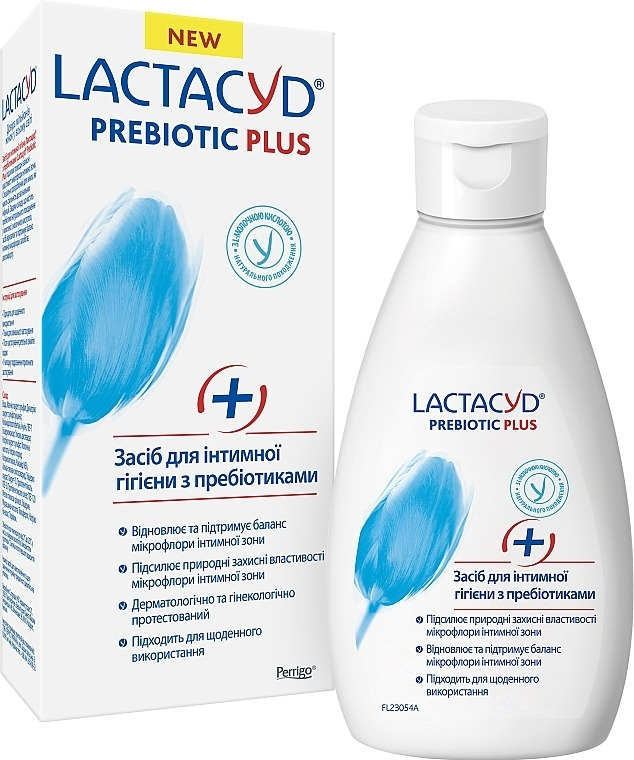 УЦЕНКА Средство для интимной гигиены с пребиотиками - Lactacyd Prebiotic Plus * — фото N1