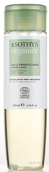 Очищувальна олія для обличчя - Sothys Organics Face & Eye Make-Up Remover Oil (без дозатора) — фото N1