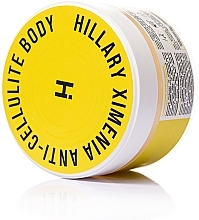 Набір "Антицелюлітний скраб із ксименією + Антицелюлітна суха олія з ксименією" - Hillary (scr/200g + oil/100ml) — фото N2