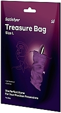 Парфумерія, косметика Мішечок для зберігання секс-іграшок, фіолетовий, Size L - Satisfyer Treasure Bag Violet