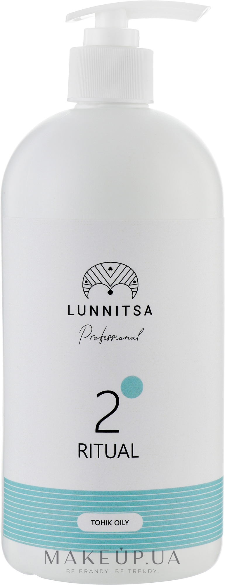 Тоник увлажняющий для жирной кожи лица - Lunnitsa Professional — фото 750ml
