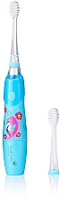 Парфумерія, косметика Електрична зубна щітка "Flashing Fun" 3+, фламінго - Brush-Baby KidzSonic Electric Toothbrush