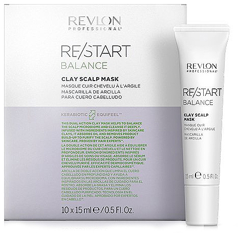 Регулирующая глина для кожи головы - Revlon Professional Restart Balance Clay Scalp Mask — фото N1