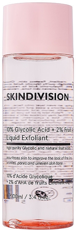 Рідкий ексфоліант із 12% AHA - SkinDivision 12% AHA Liquid Exfoliant — фото N1