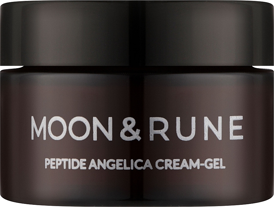 Пептидна сироватка з ферментованою олією анґеліки та водоростями Окінави - Moon&Rune Peptide Angelica Cream-Gel — фото N1