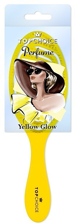 Расческа для волос, 64524, желтая - Top Choice — фото N1