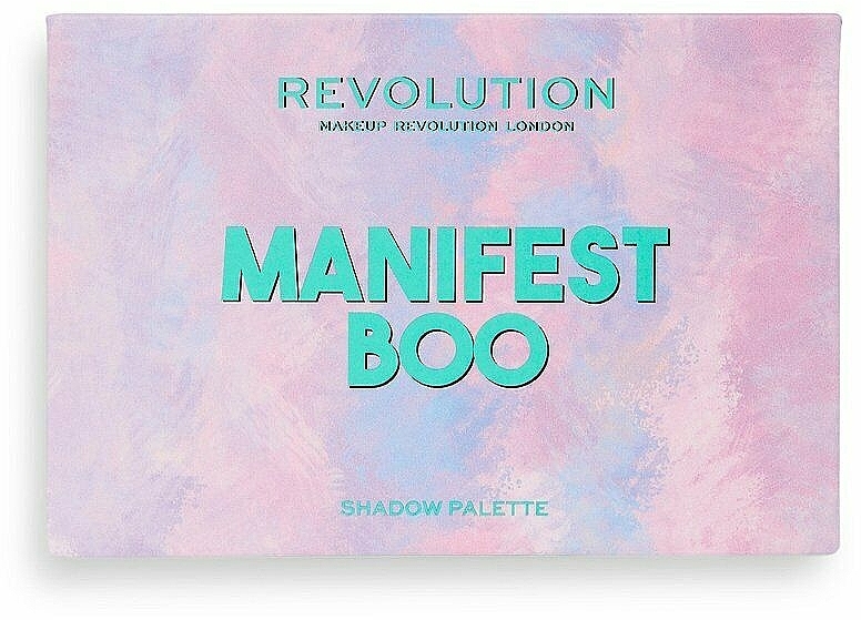 Палетка теней для век - Makeup Revolution Power Shadow Palette Manifest Boo — фото N2