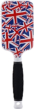 Щітка для волосся, м'яка, "Прапор Великобританії" - Perfect Beauty Brushes Union Jack — фото N3