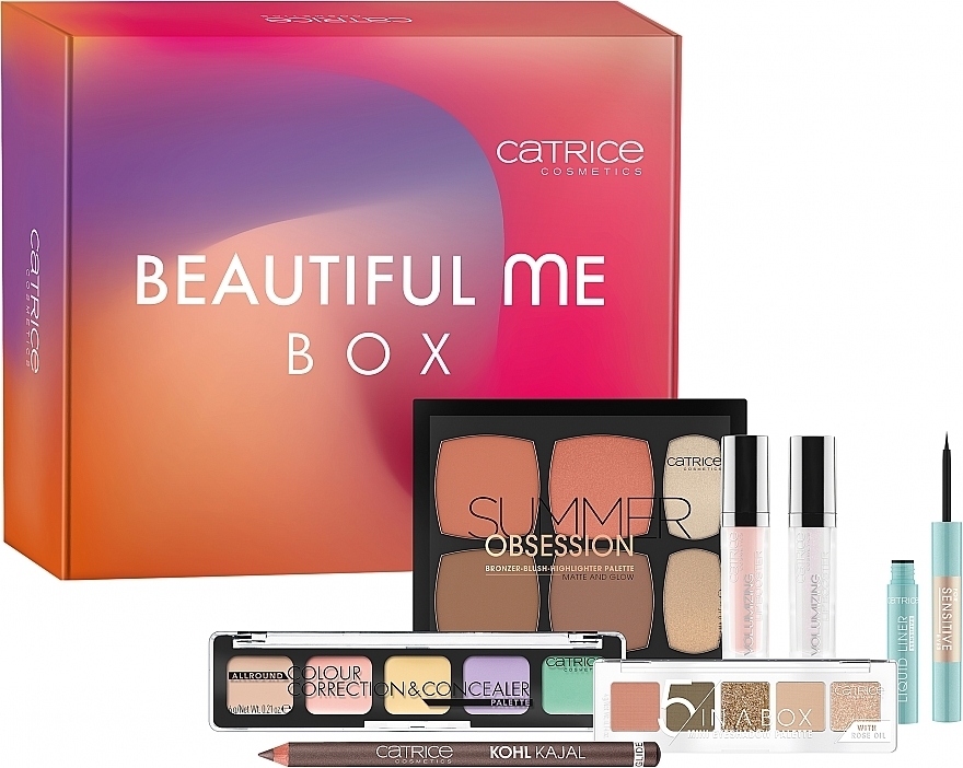 Набір, 7 продуктів - Catrice Cosmetics Beautiful Me Box — фото N1