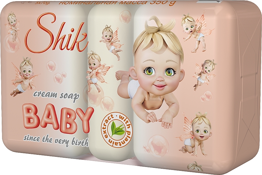 Детское мыло с экстрактом подорожника - Shik Baby — фото N1