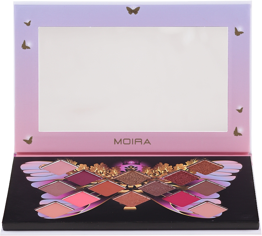 Палетка теней для век - Moira Glow And Gleam Shadow Palette — фото N1