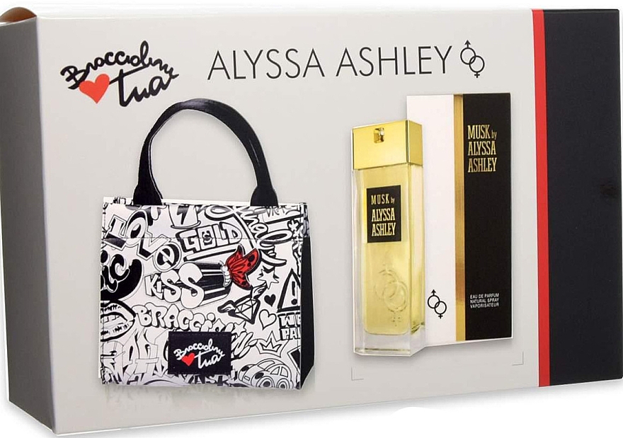 Alyssa Ashley Musk - Набор (edp/100ml + bag) — фото N1