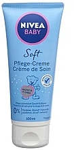 Парфумерія, косметика Зволожувальний крем для обличчя й тіла - Nivea Baby Soft Cream