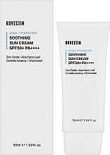 Увлажняющий солнцезащитный крем - Rovectin Aqua Soothing Sun Cream SPF50+ PA++++ — фото N2