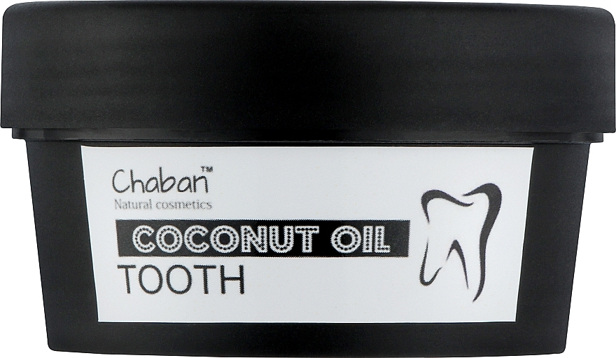 Кокосовое масло для зубов - Chaban Natural Cosmetics Coconut Oil — фото N1