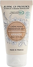 Органічний крем для рук з ароматом мигдалю - Jeanne En Provence 8-Hour Moisturizing Hand Cream — фото N1