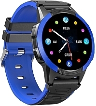 Смарт-часы для детей, синие - Garett Smartwatch Kids Focus 4G RT — фото N3